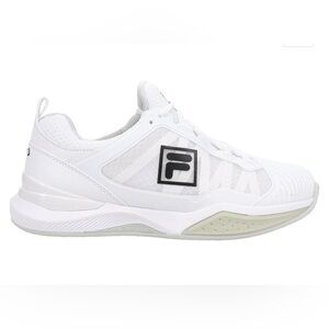 Fila White and Gray Tennis shoes 6.5